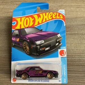 Hot Wheels Nissan Skyline RS Purple Car HW J Imports Japanese HotWheels 2024 New